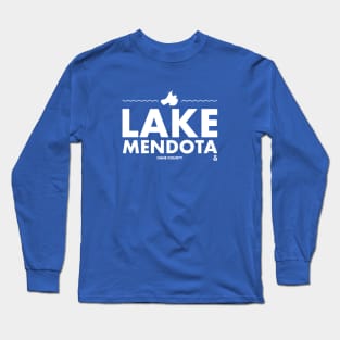 Dane County, Wisconsin - Lake Mendota Long Sleeve T-Shirt